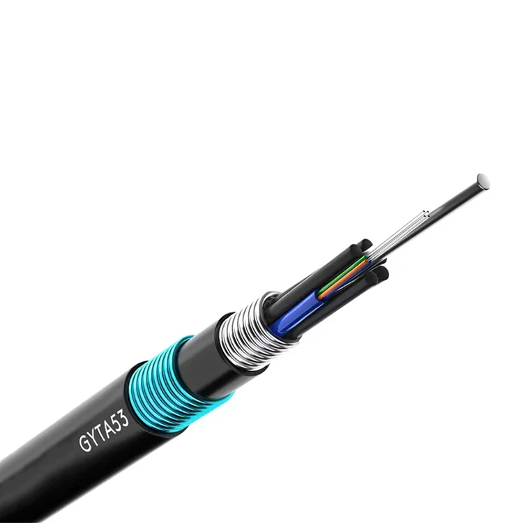Tubo solto encalhado Cabo de fibra óptica Gyta53